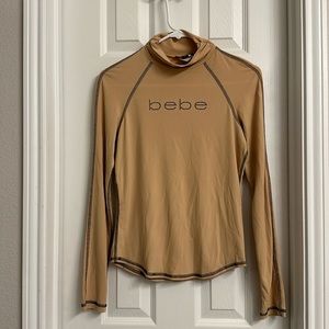 Bebe Sport Camel Turtleneck